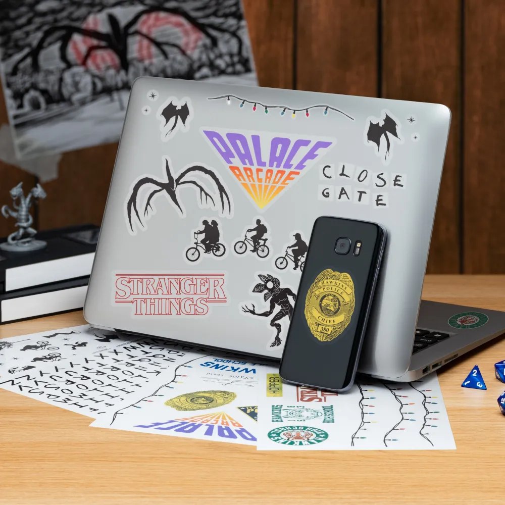 Stranger Things Sticker Set