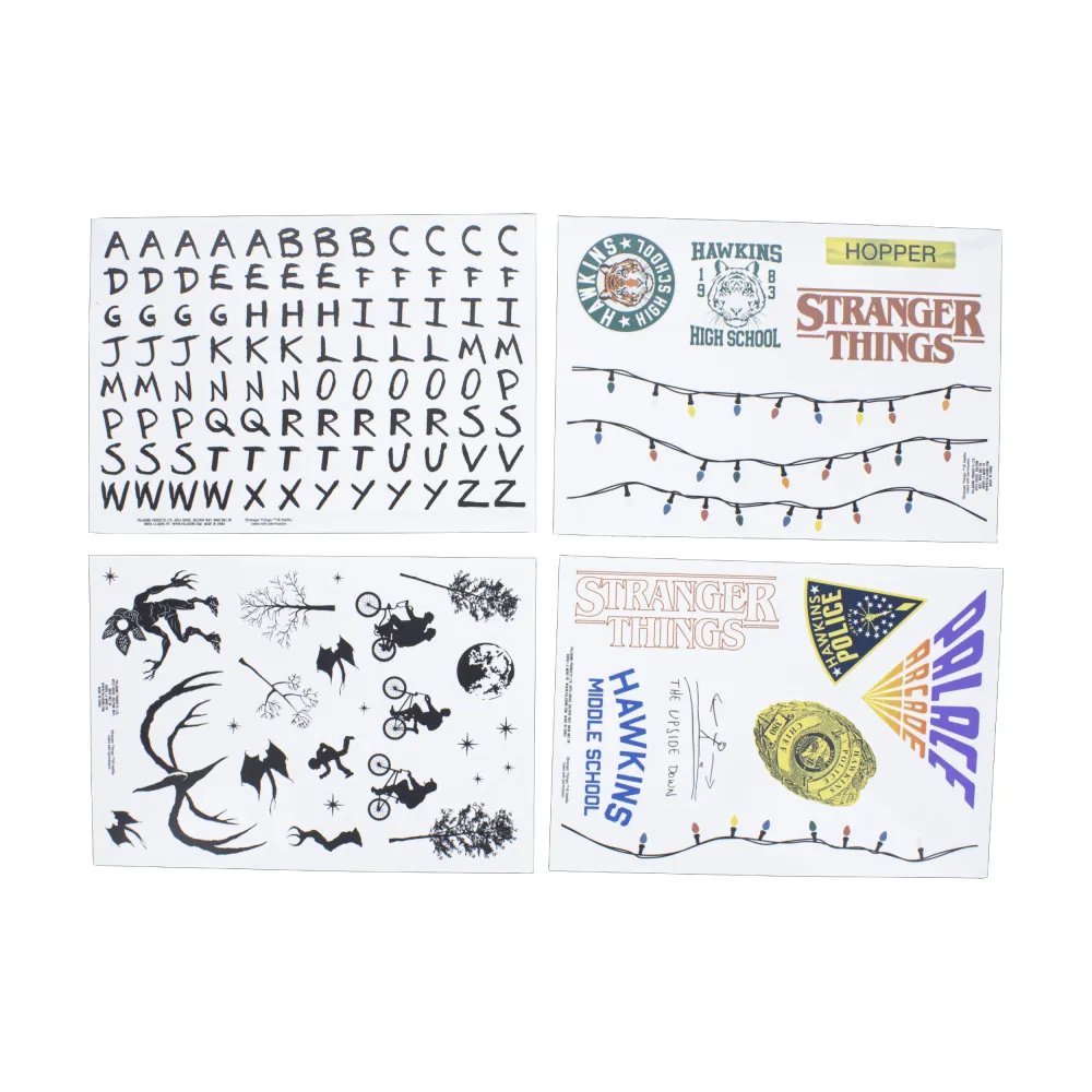Stranger Things Sticker Set