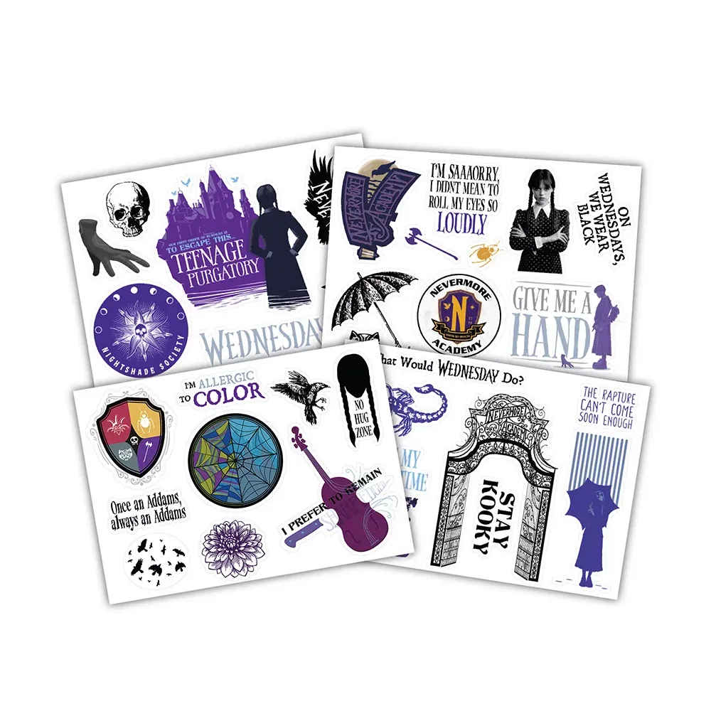 Wednesday Sticker-Set - Tech Decals