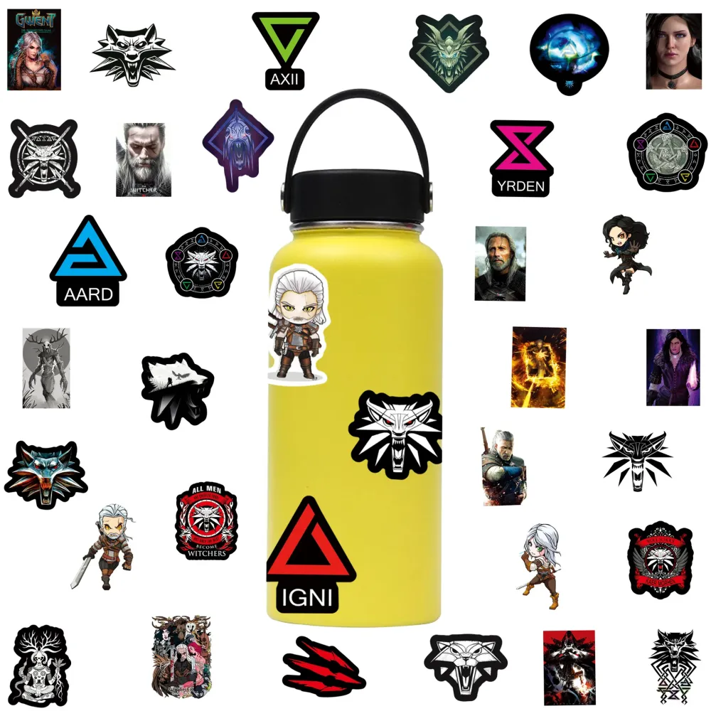 The Witcher Sticker Set (50 pcs)
