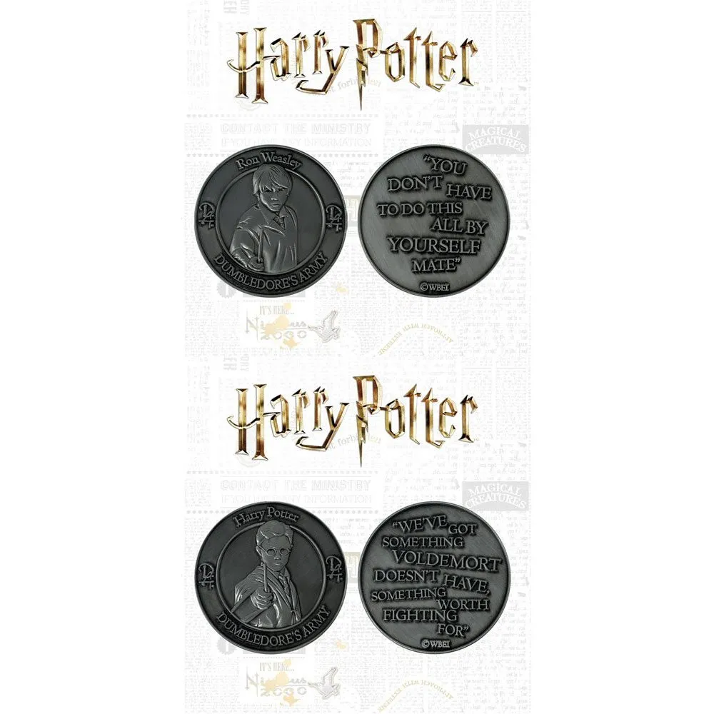 Sada zberateľských mincí Harry Potter - Harry and Ron