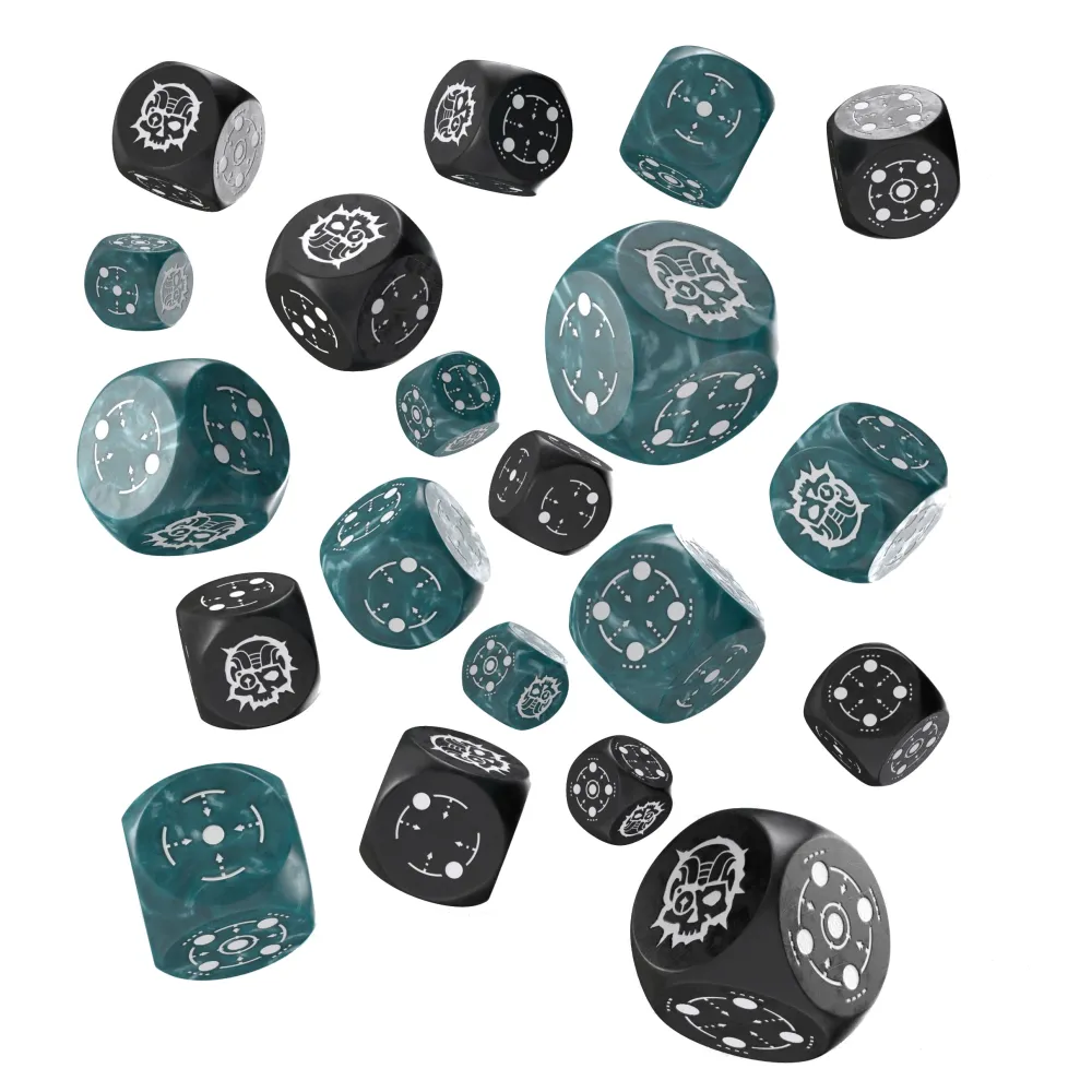 D6 Dice Set - Crosshairs Compact