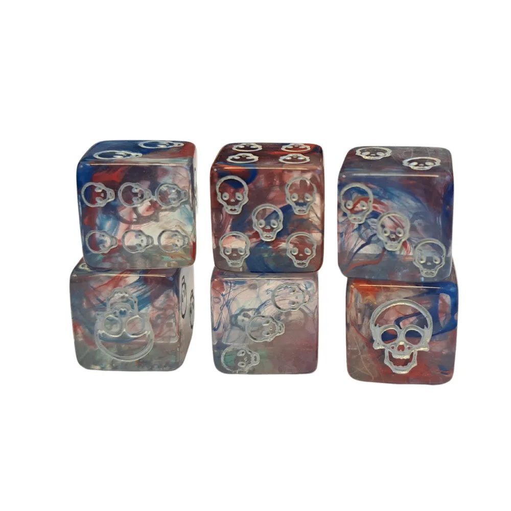 Lightning Bolt D6 Dice Set