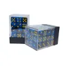 D6 Dice Set - Blue-Black