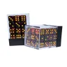 D6 Dice Set - Dark Red & Black