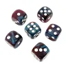 D6 Dice Set - Turquoise-Purple (6 pcs)
