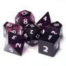 Mysterious Night Glass Dice Set