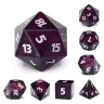 Mysterious Night Glass Dice Set