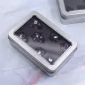 Mysterious Night Glass Dice Set