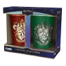 Sada sklenic Harry Potter – Nebelvír a Zmijozel, 2 ks