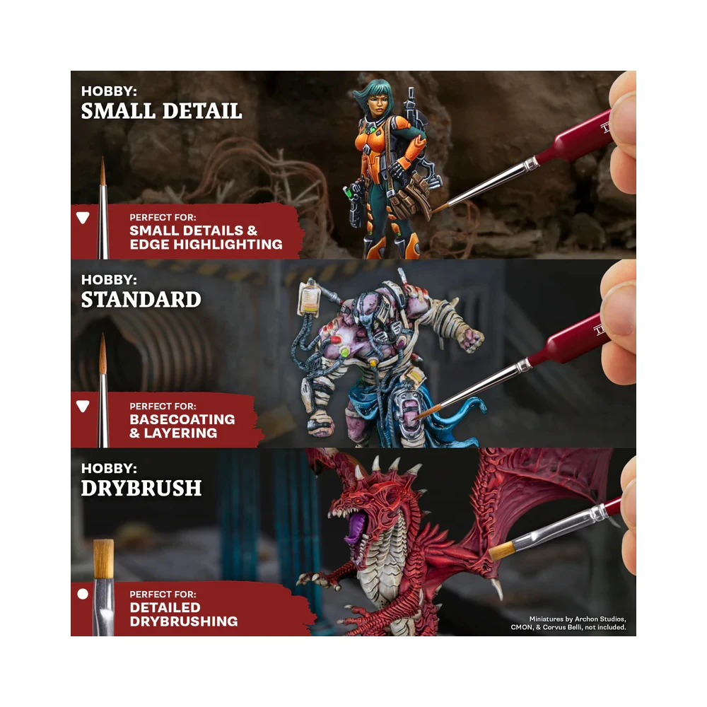 The Army Painter - Hobby Starter Brush Set