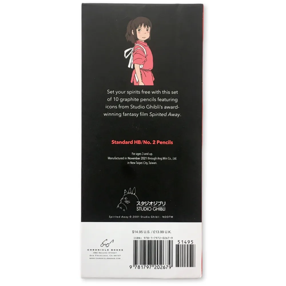 Spirited Away Pencil Set (10 pcs)