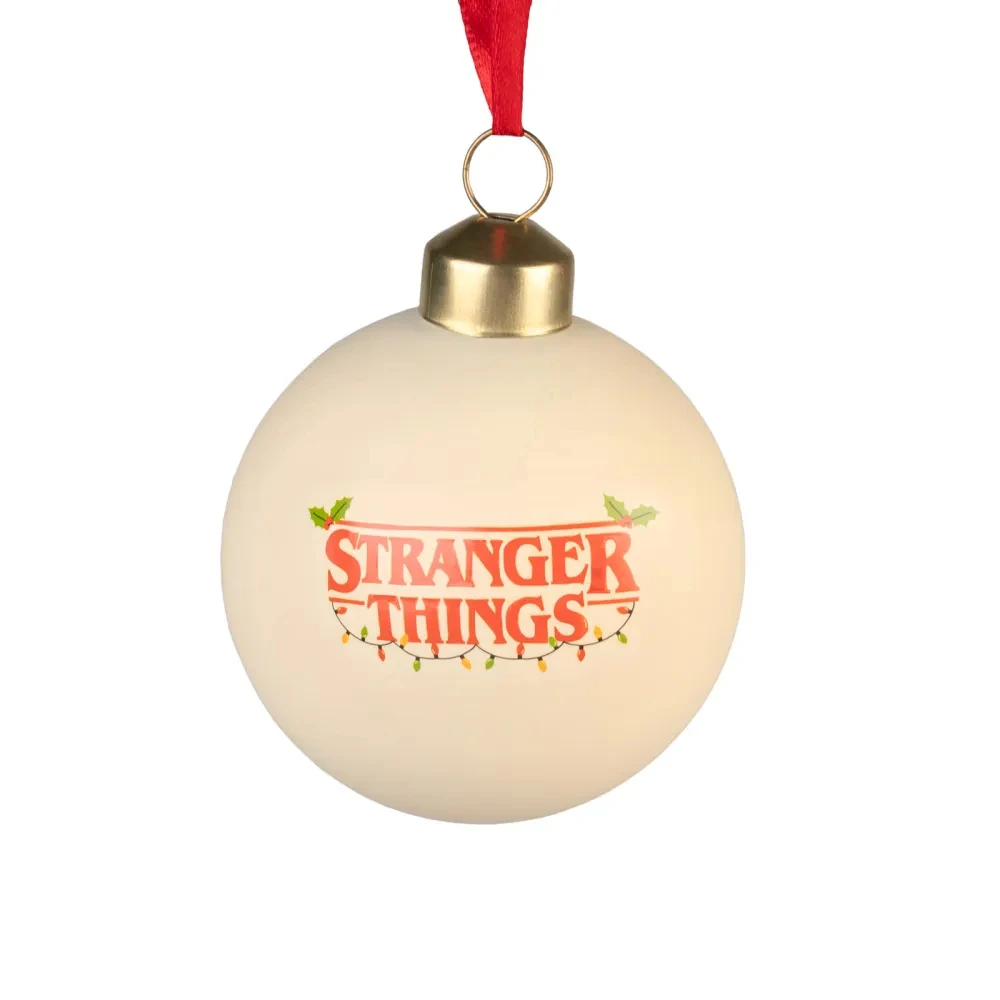 Stranger Things Weihnachtsbaumschmuck-Set (4 Stk.)
