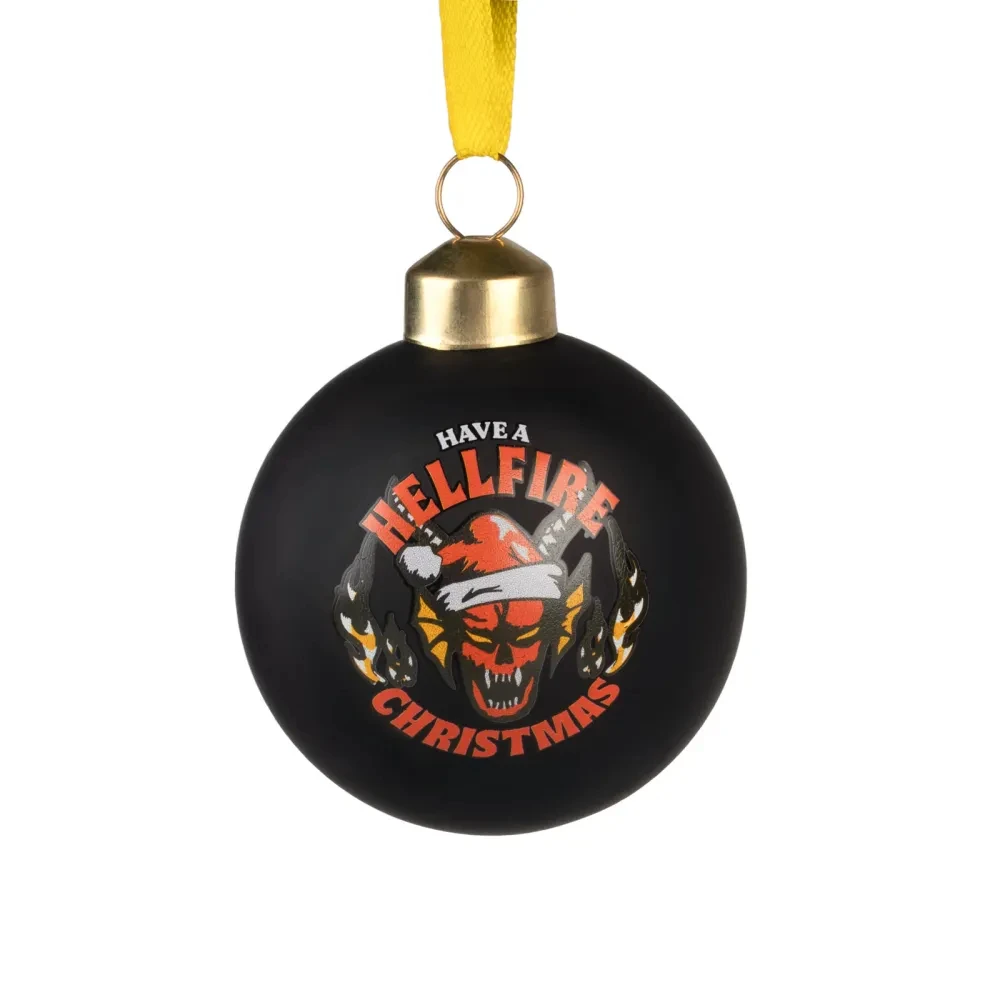 Stranger Things Weihnachtsbaumschmuck-Set (4 Stk.)