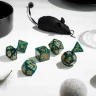 Large Cat Dice Set: Merlin