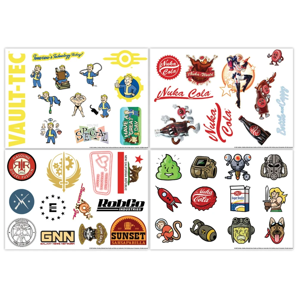 Fallout Vinyl Sticker Set (47 pcs)