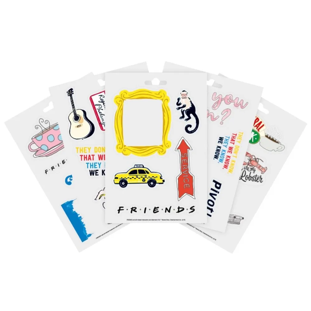 Friends Vinyl Sticker Set (25 pcs)
