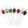 Voodoo Pin Set - Colorful Skulls (7 pcs)