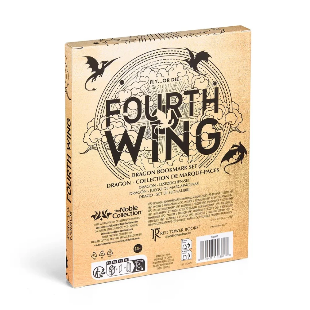 Lesezeichen-Set Fourth Wing (2 Stk.)