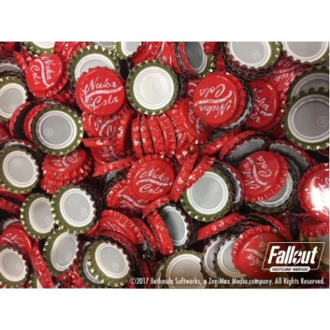 Fallout: Wasteland Warfare - Nuka-Cola Bottle Caps Set