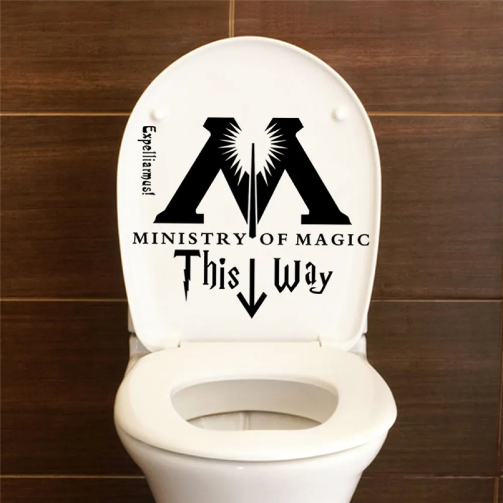 Samolepka Harry Potter - This way