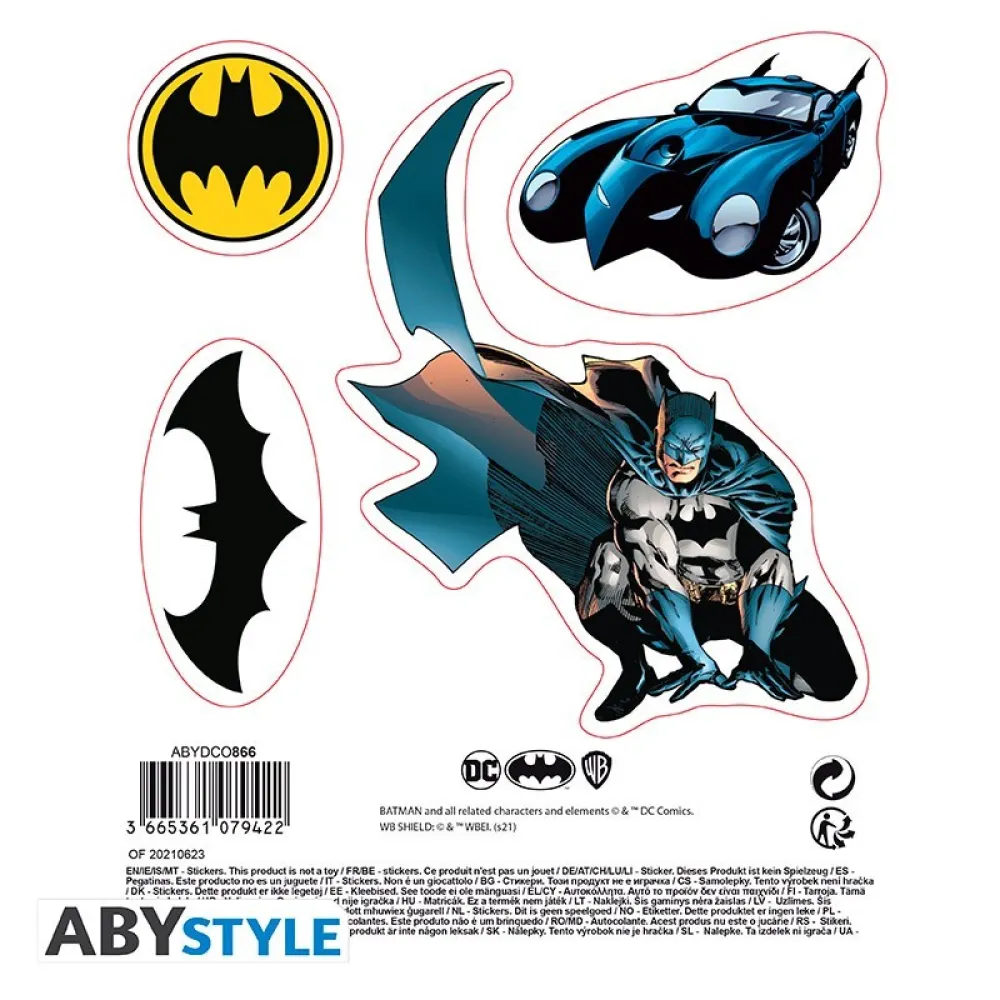 Samolepky Batman & Batmobil