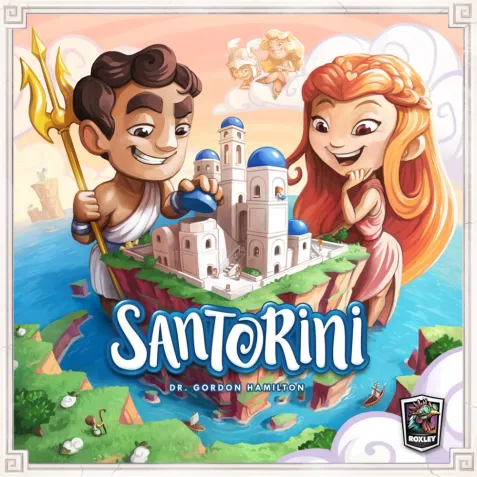 Santorini - poškozený obal