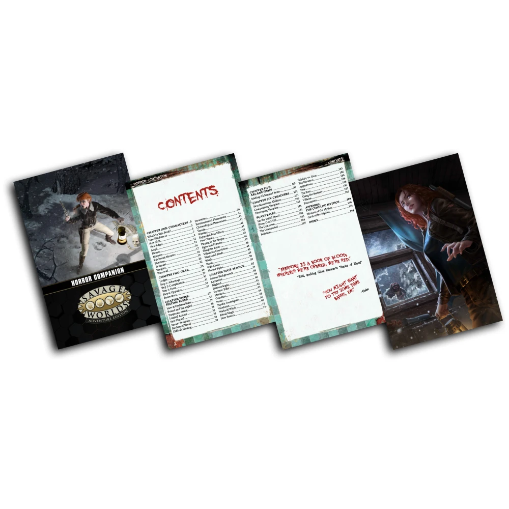 Savage Worlds: Adventure Edition - Horror Companion