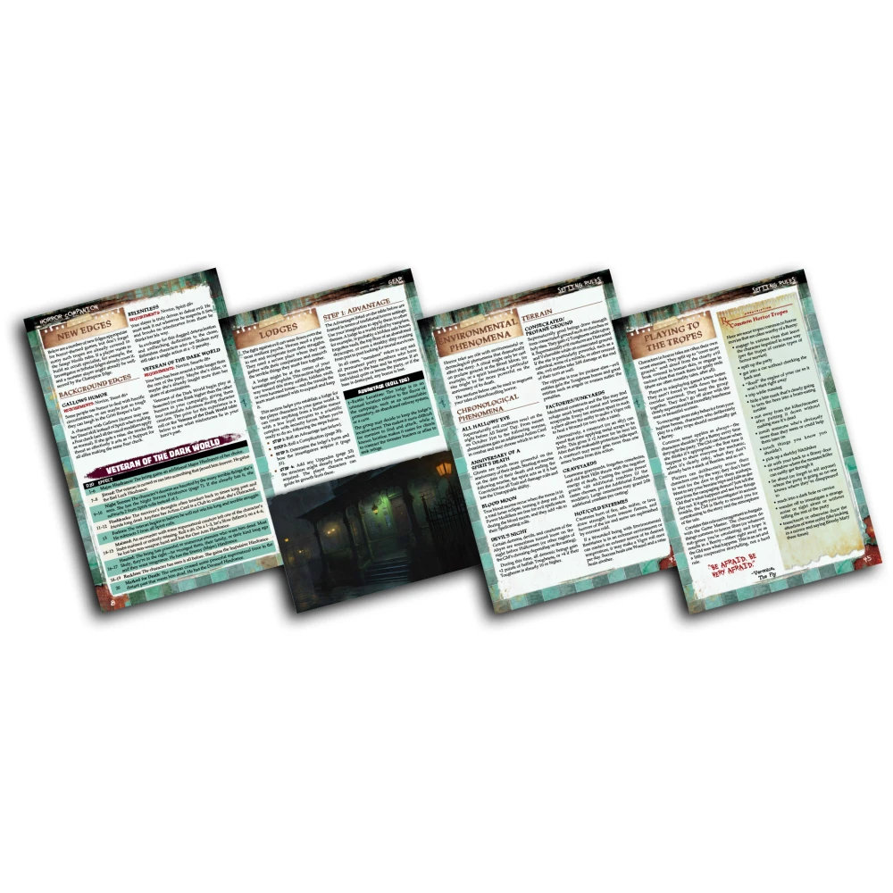 Savage Worlds: Adventure Edition - Horror Companion