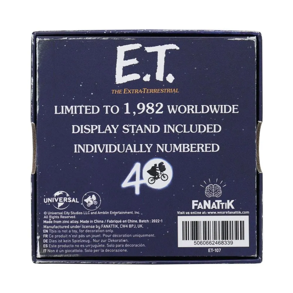 E.T. the Extra-Terrestrial 40th Anniversary Collectible Medal
