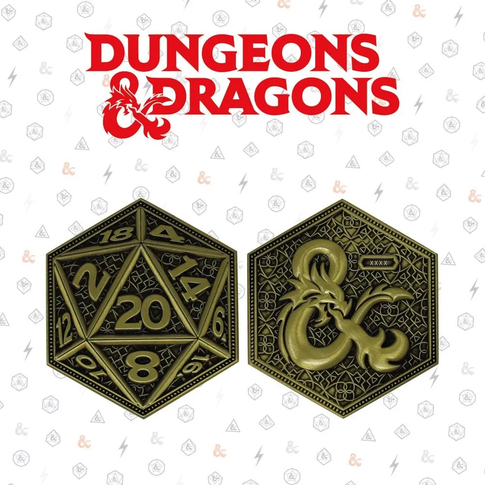 Dungeons & Dragons D20 Sammlermünze