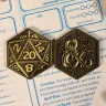 Dungeons & Dragons D20 Sammlermünze