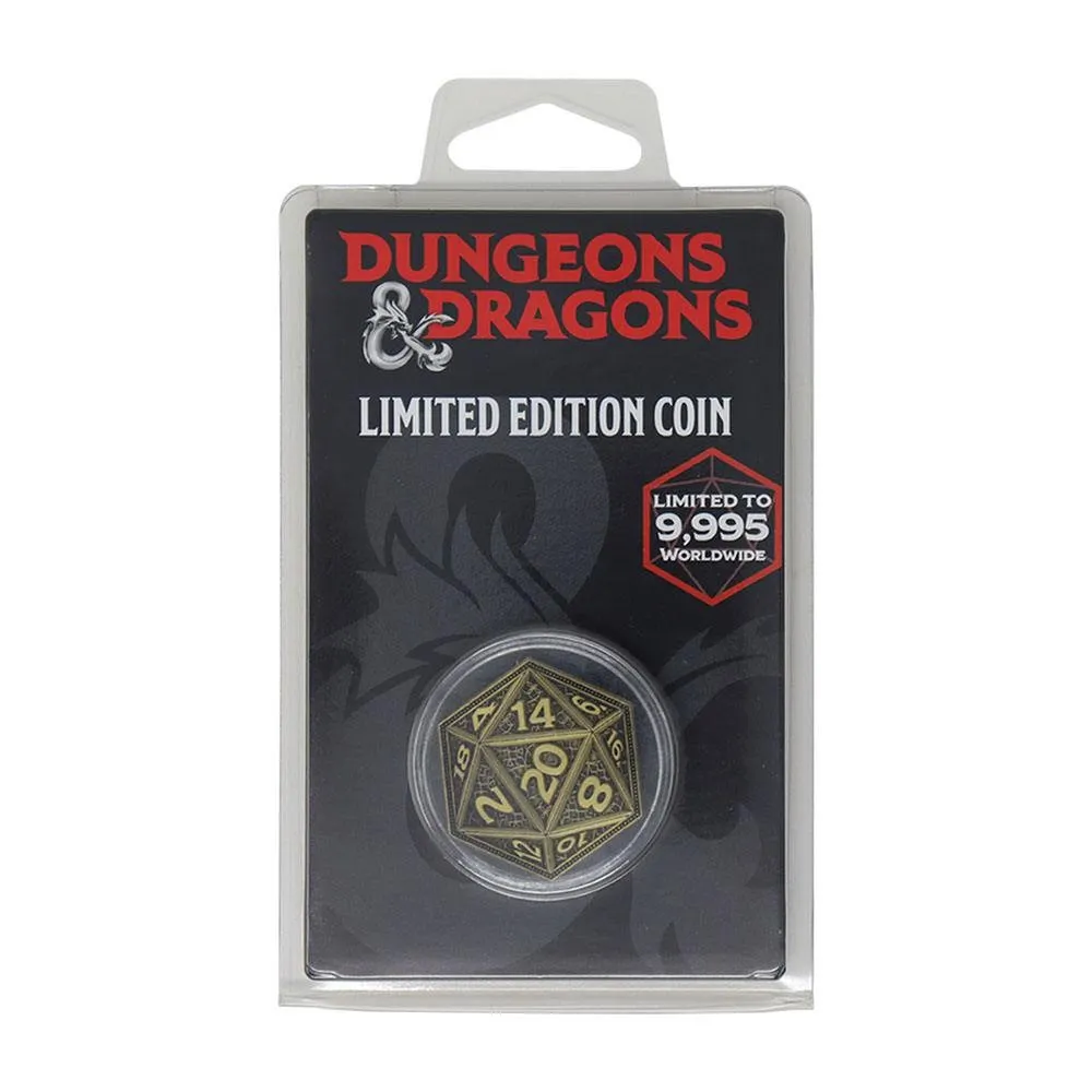 Dungeons & Dragons D20 Sammlermünze