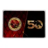 Zberateľská minca k 50. výročiu Dungeons & Dragons - Pozlátená minca s potlačou