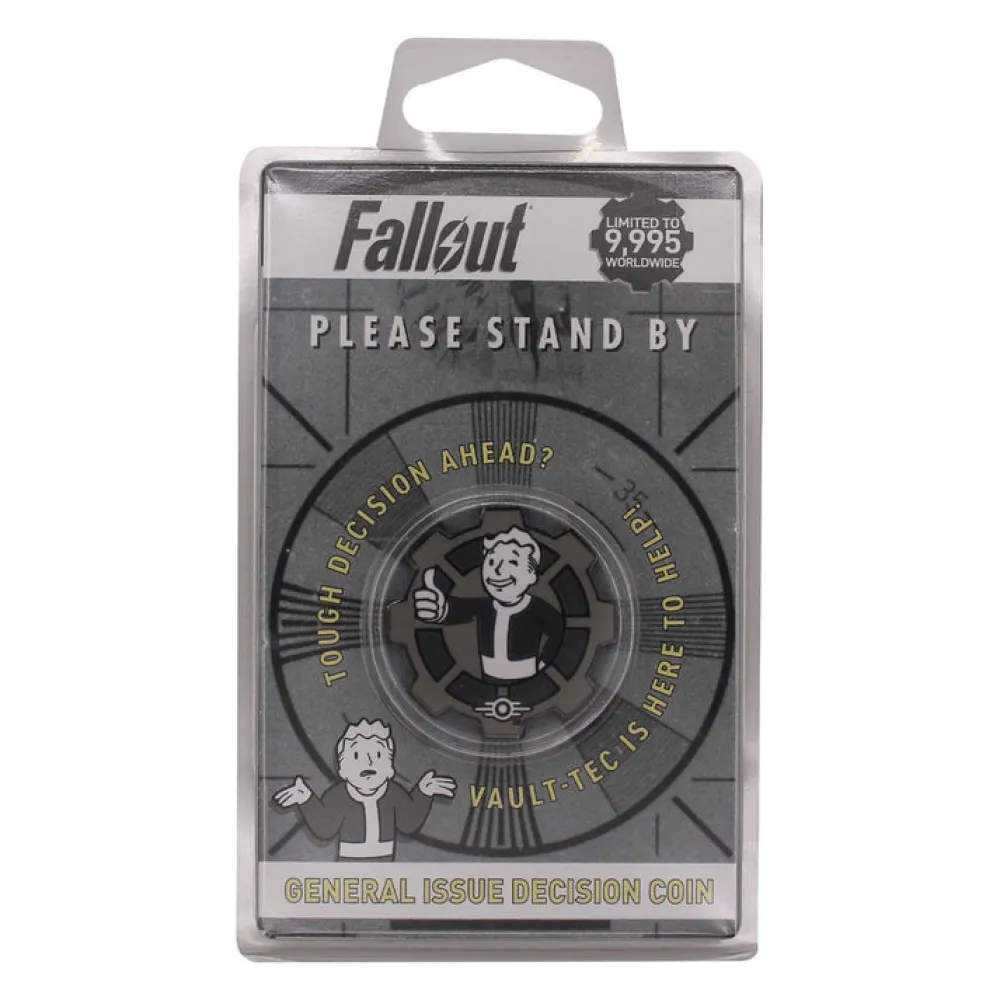Fallout Sammlermünze - Vault Boy Decision Coin