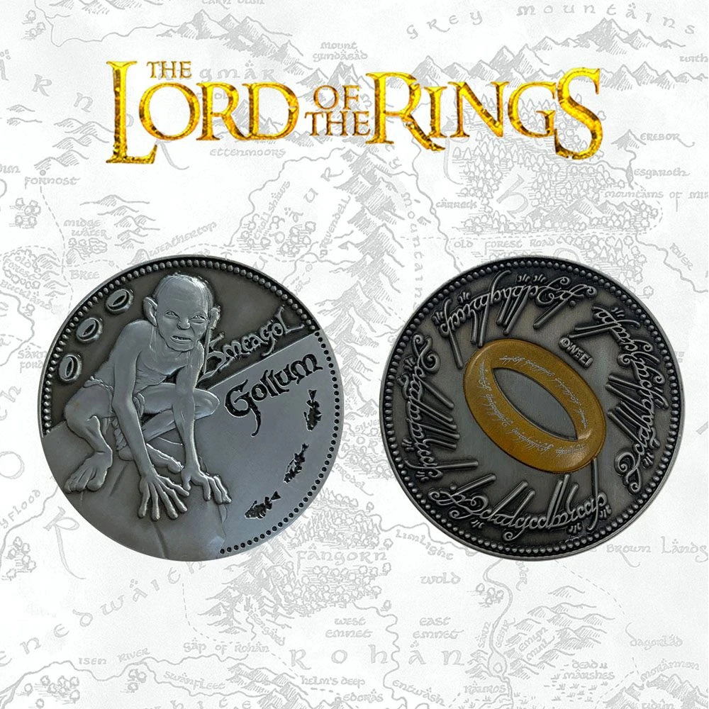 Herr der Ringe Sammlermünze - Gollum