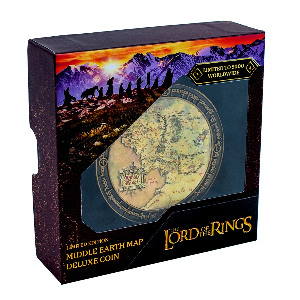 Herr der Ringe Sammlermünze - Mittelerde