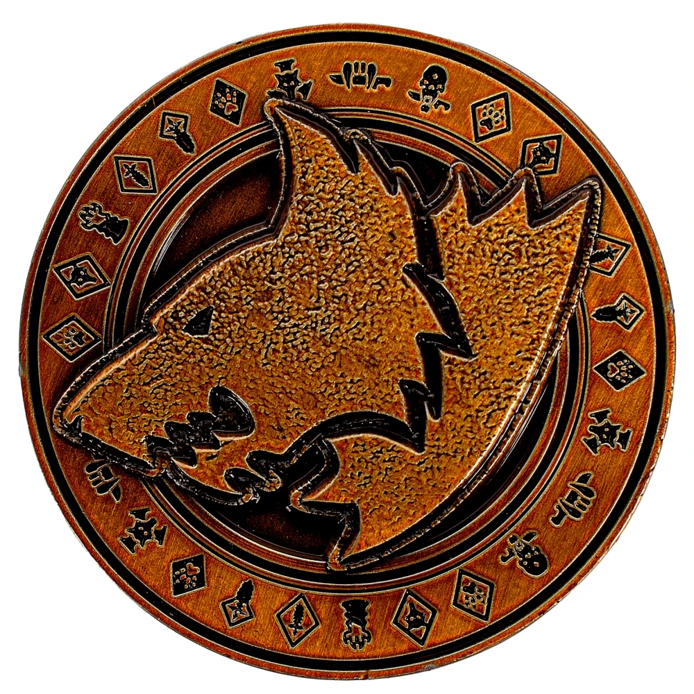 Warhammer 40000 Sammlermünze: Space Wolves