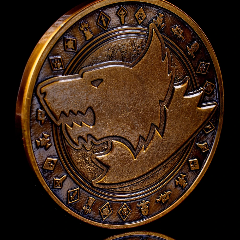 Warhammer 40000 Sammlermünze: Space Wolves