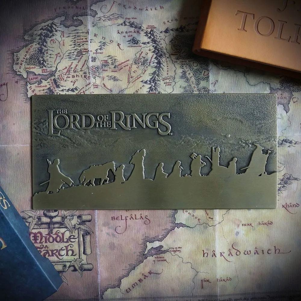 Herr der Ringe Sammlerplakette - Die Gefährten