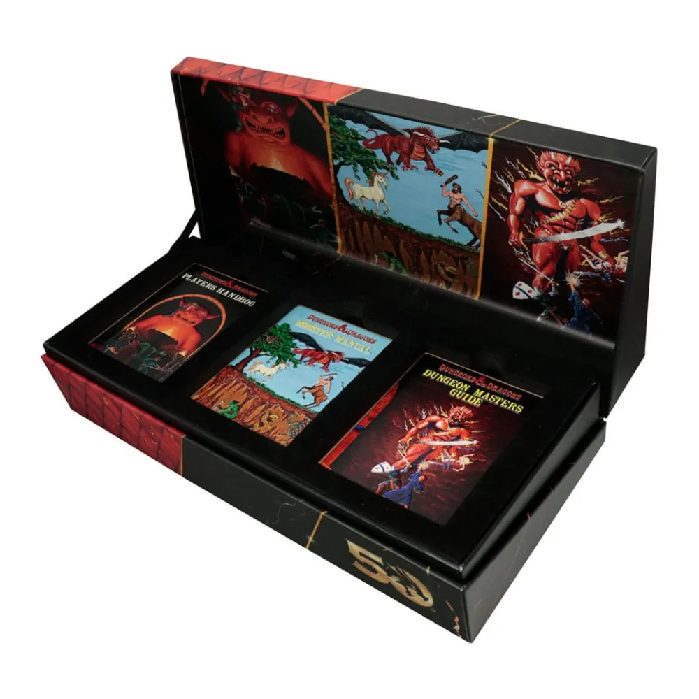Dungeons & Dragons Sammler-Barren zum 50. Jubiläum - Book Cover Set (3 Stk.)