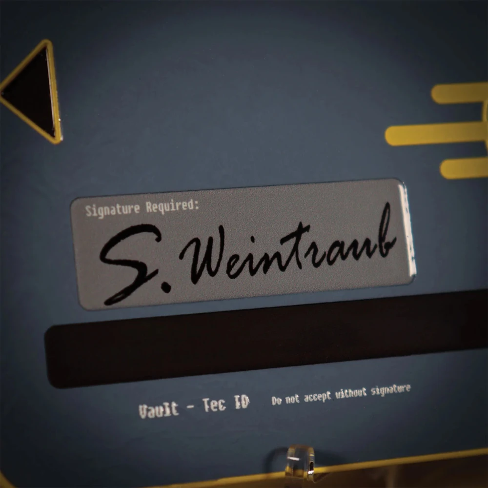 Fallout: New Vegas Collectible Ingot - Vault 21 Security Keycard
