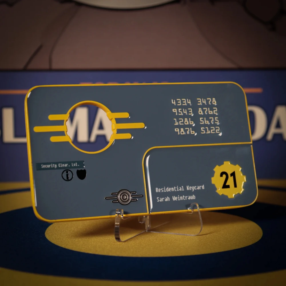 Fallout: New Vegas Collectible Ingot - Vault 21 Security Keycard