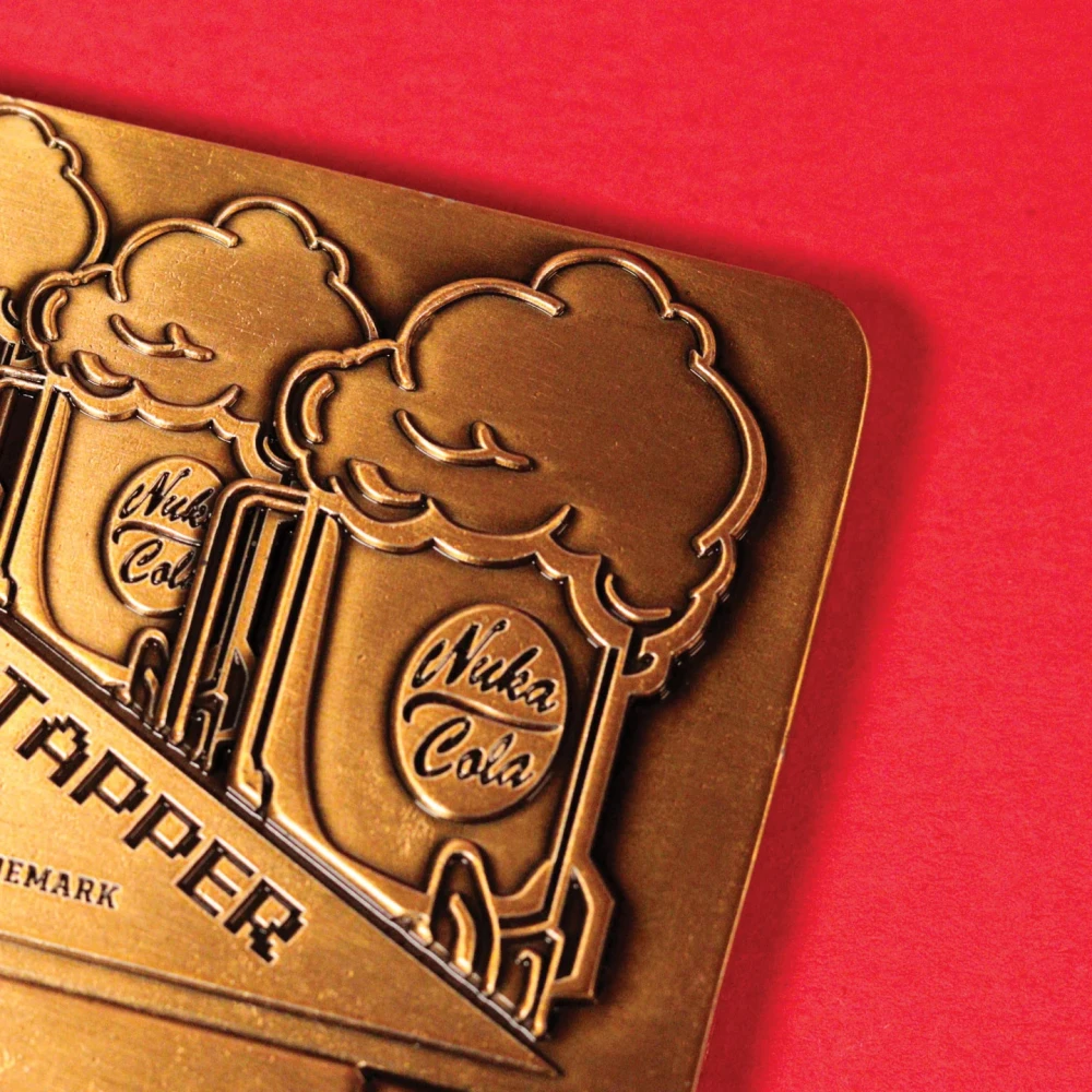 Fallout Collectible Ingot - Nuka Tapper Holotape