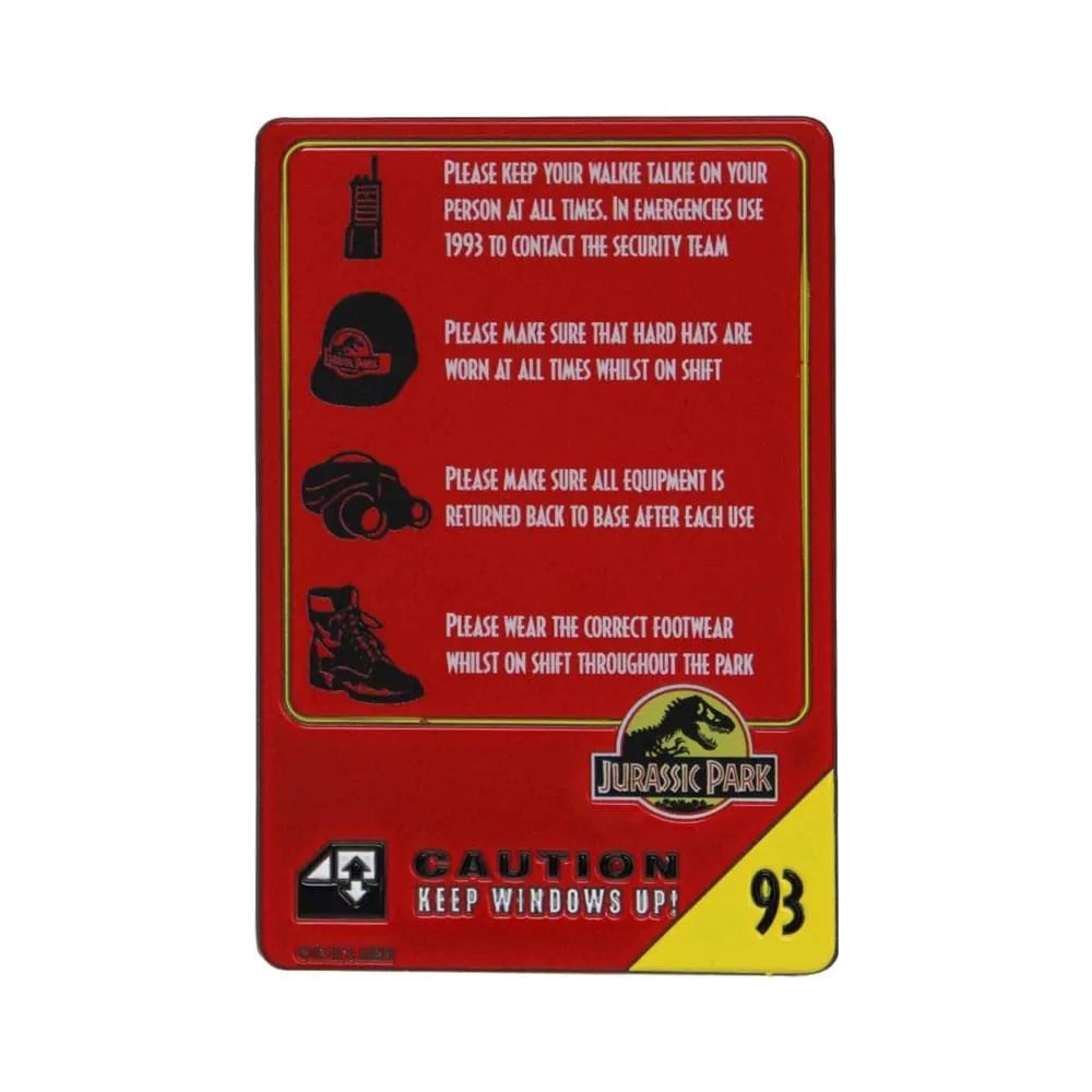 Jurassic Park Collector's Ingot - 30th Anniversary Jeep