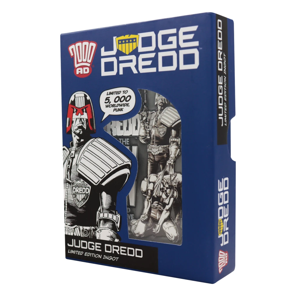 Zberateľský ingot Súdca Dredd - He is the Law