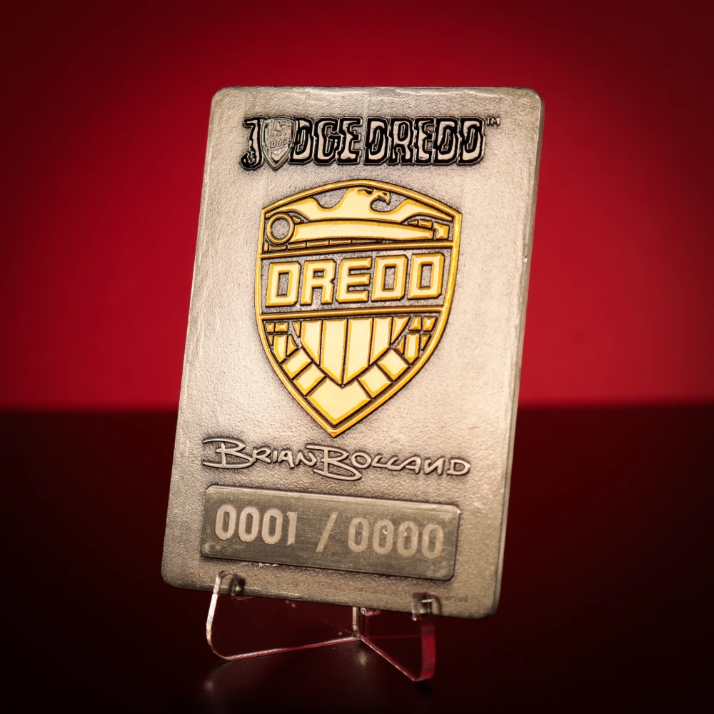 Zberateľský ingot Súdca Dredd - He is the Law