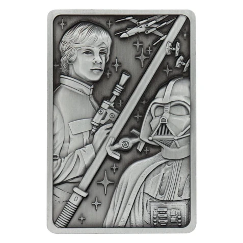 Zberateľský ingot Star Wars - Luke a Vader