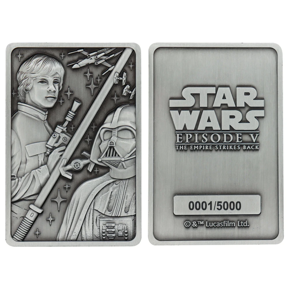Zberateľský ingot Star Wars - Luke a Vader