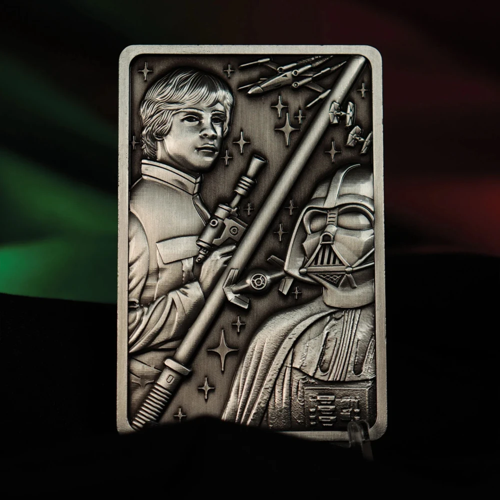 Zberateľský ingot Star Wars - Luke a Vader